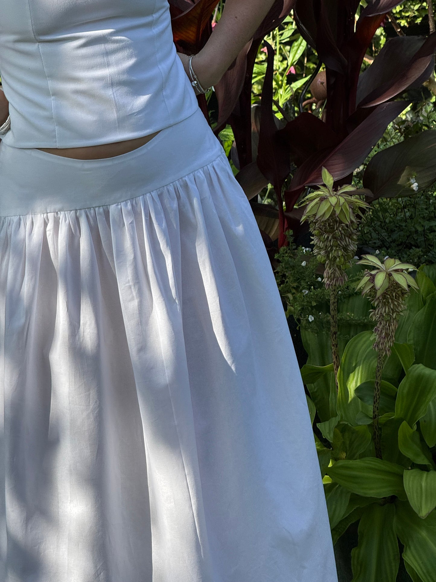 Olla Skirt in White