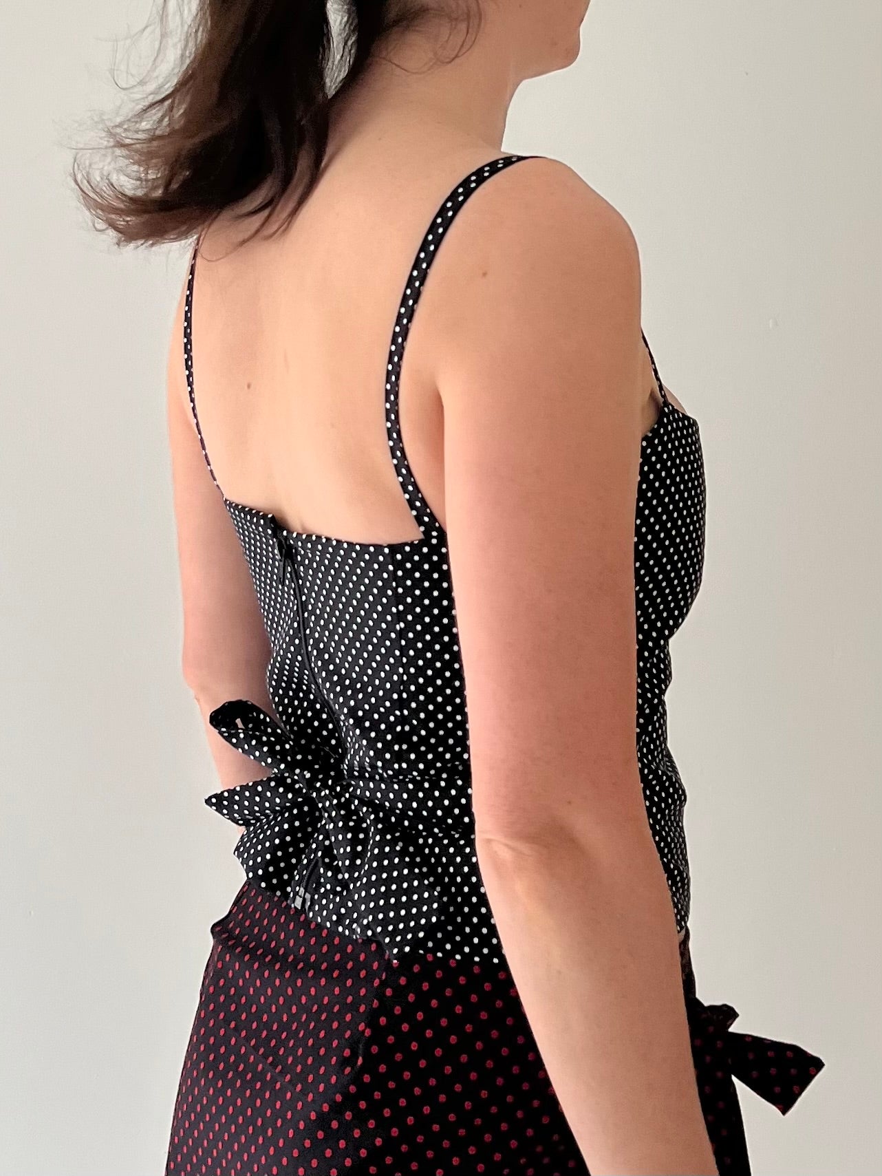 Minna Top in Black + White