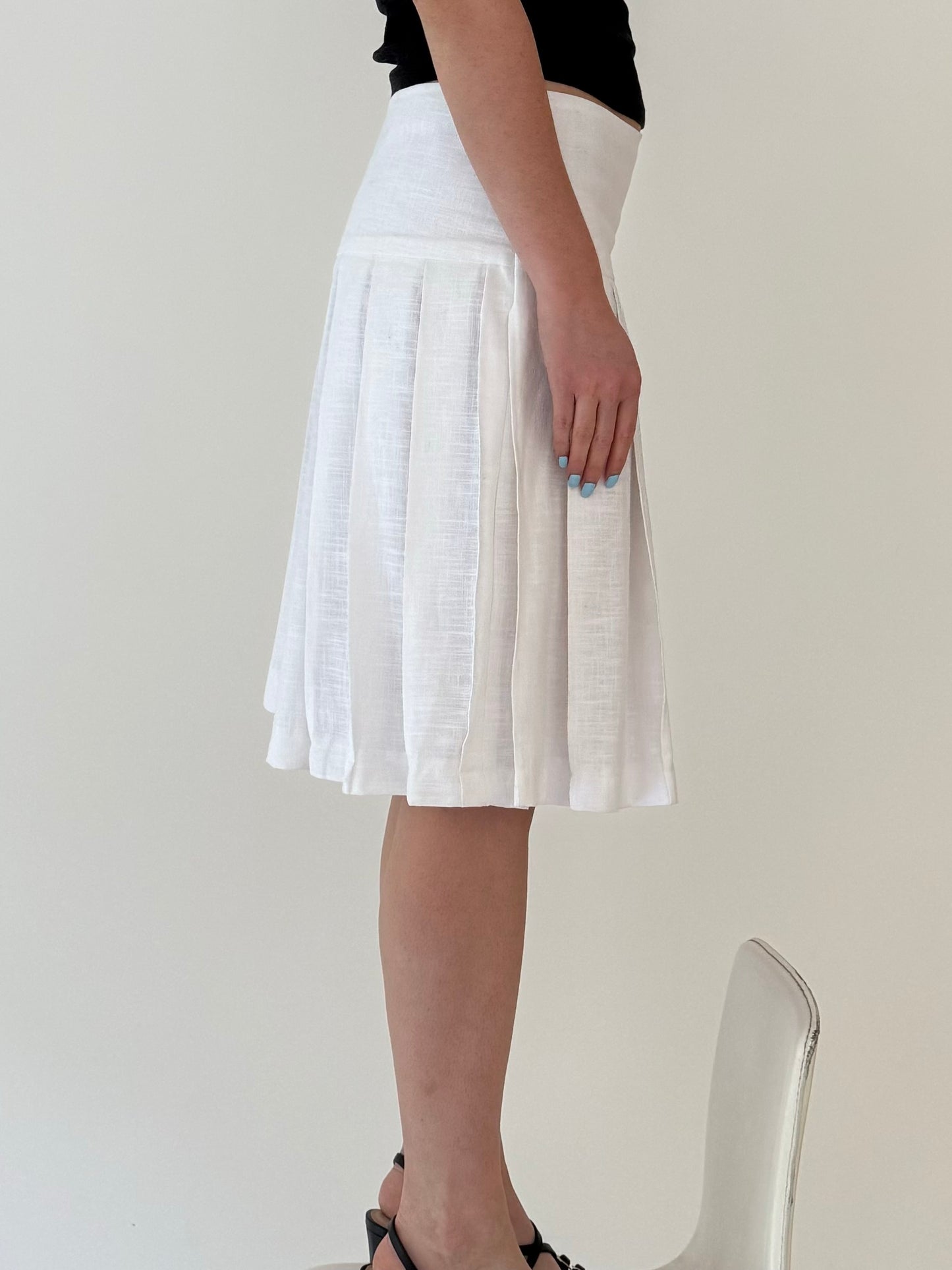 Sienna Skirt in White