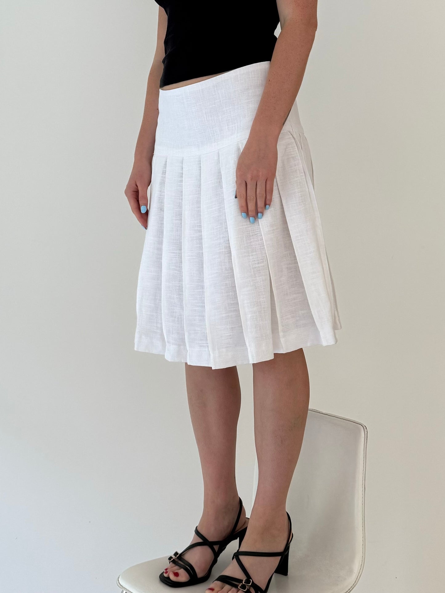 Sienna Skirt in White