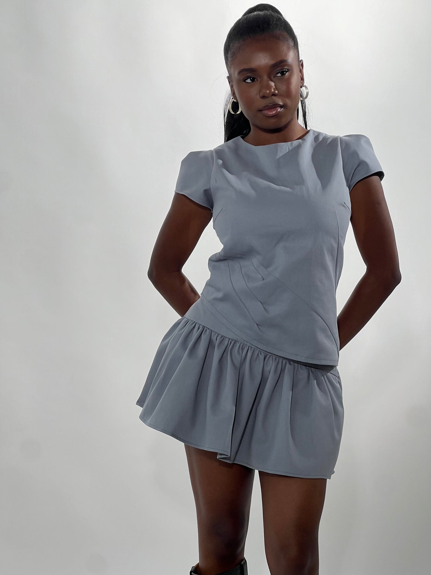 Rai Top in Blue