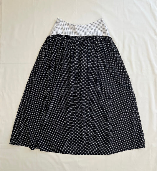 Olla Skirt Maxi in Contrast