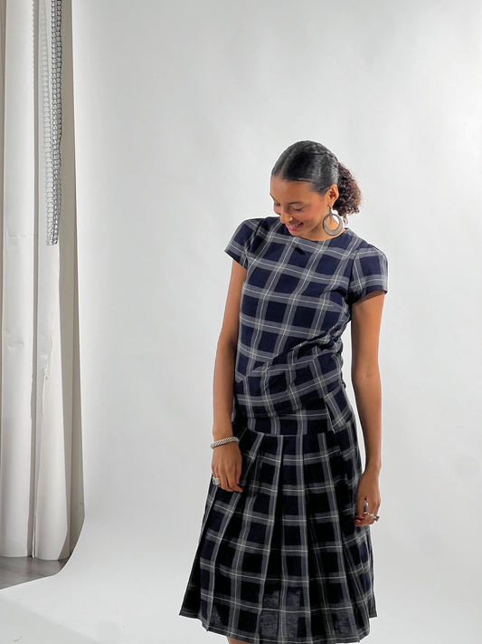 Rai Top in Tartan