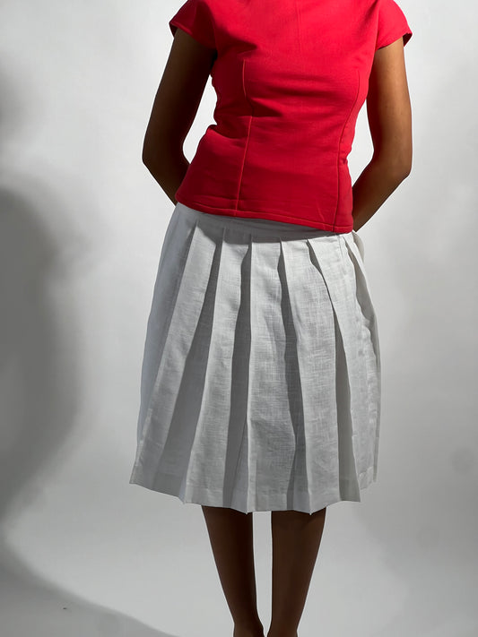 Sienna Skirt in White