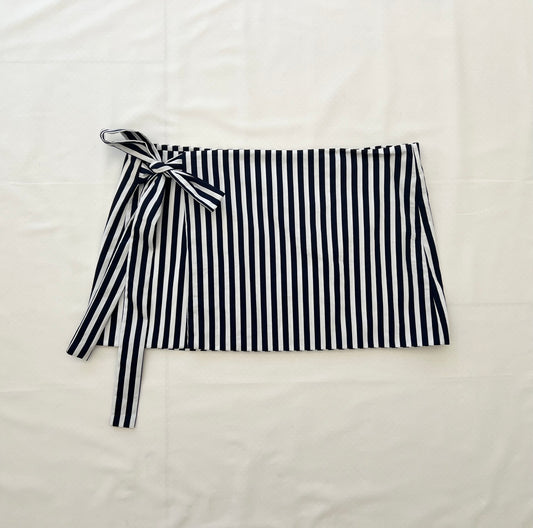 Iggie Wrap Mini in Navy Stripe
