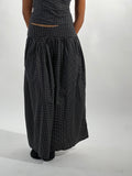 Olla Skirt Maxi in Black + White