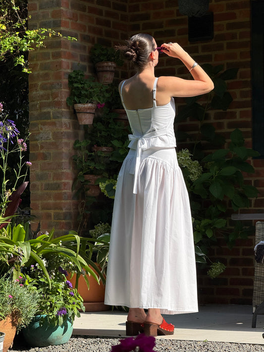 Olla Skirt in White