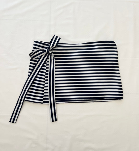 Iggie Wrap Mini in Navy Stripe