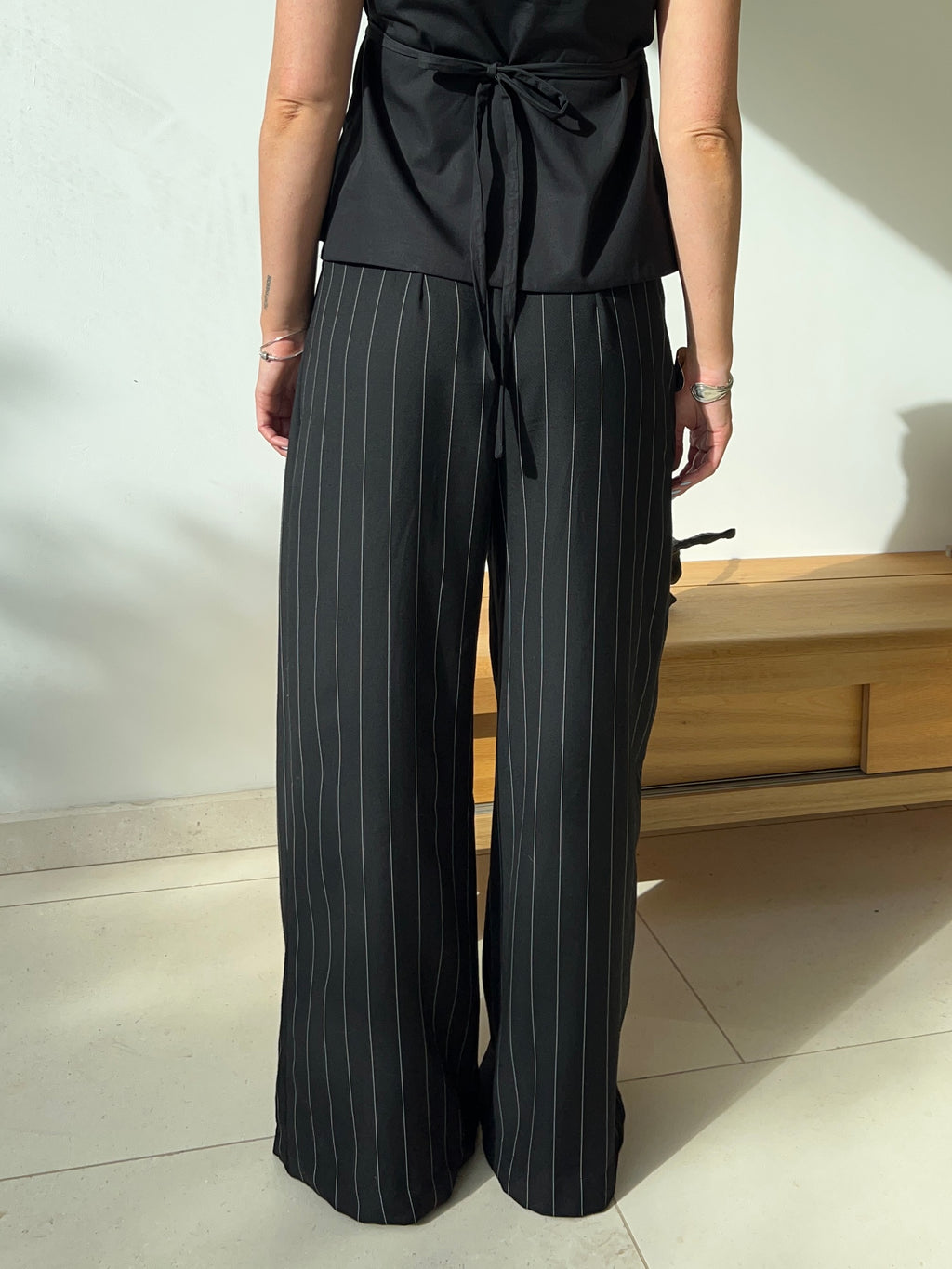 Alice Trouser in Pinstripe