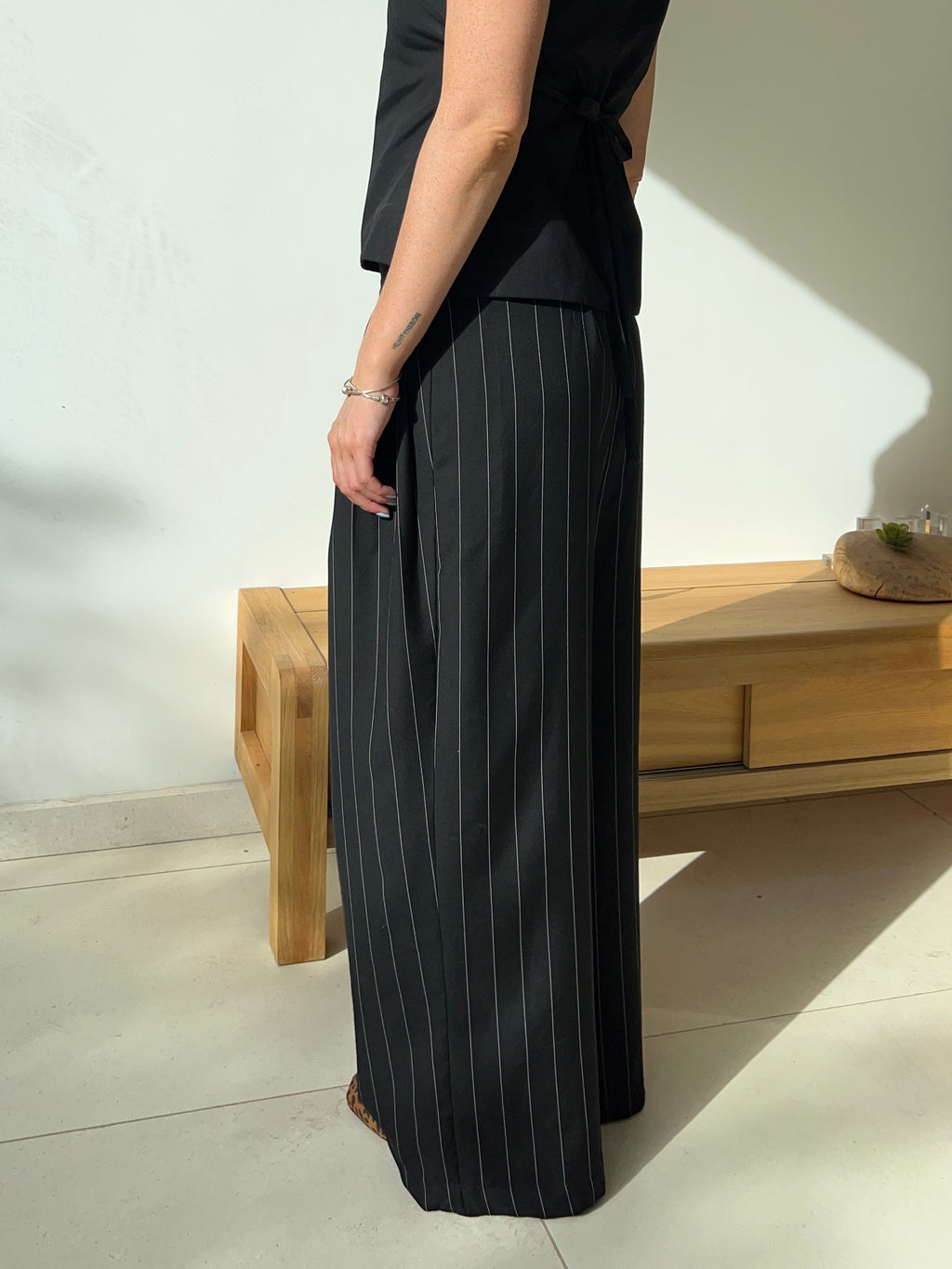 Alice Trouser in Pinstripe