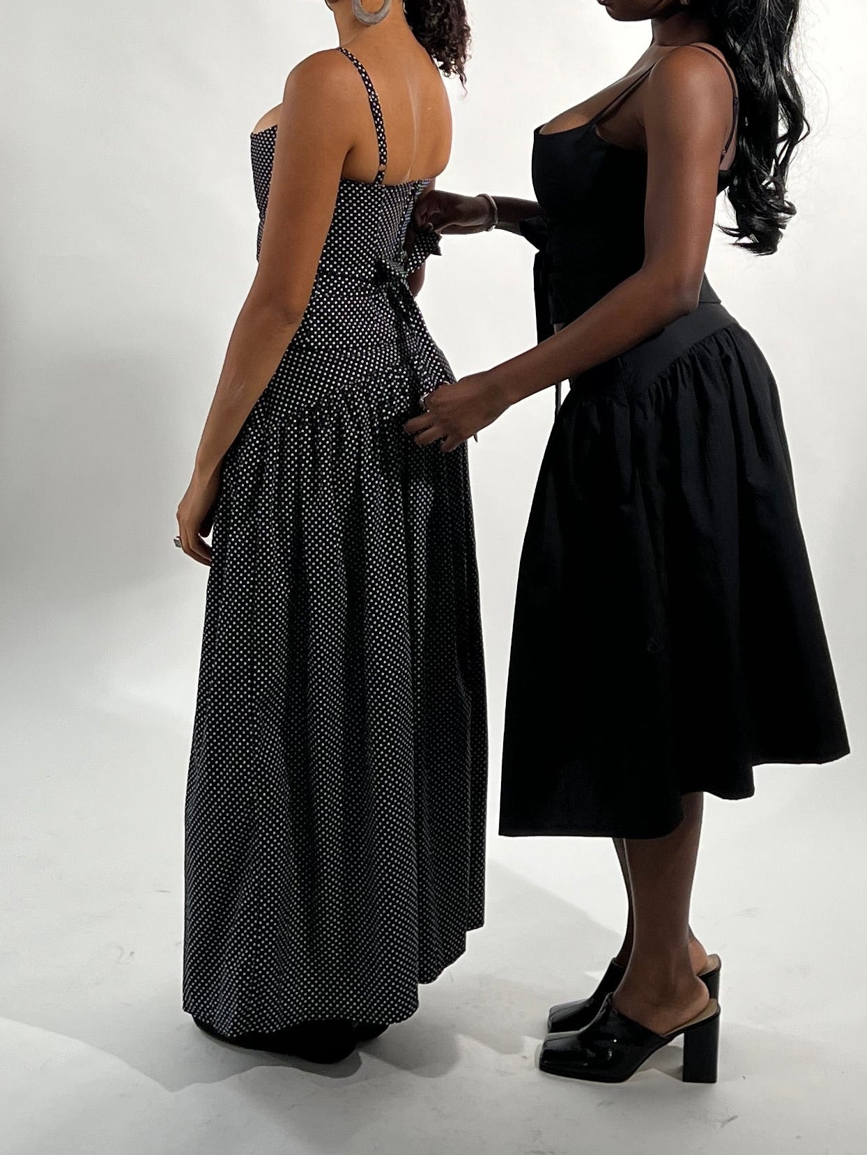 Olla Skirt in Black + White